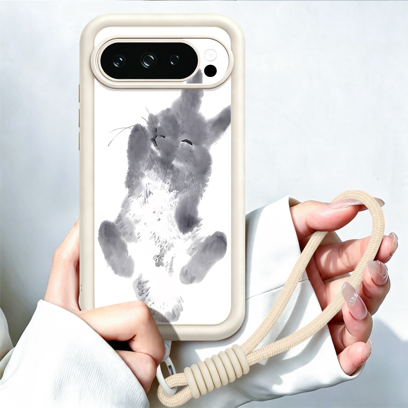 Google Pixel 9 Pro - Funda para teléfono con correa para
