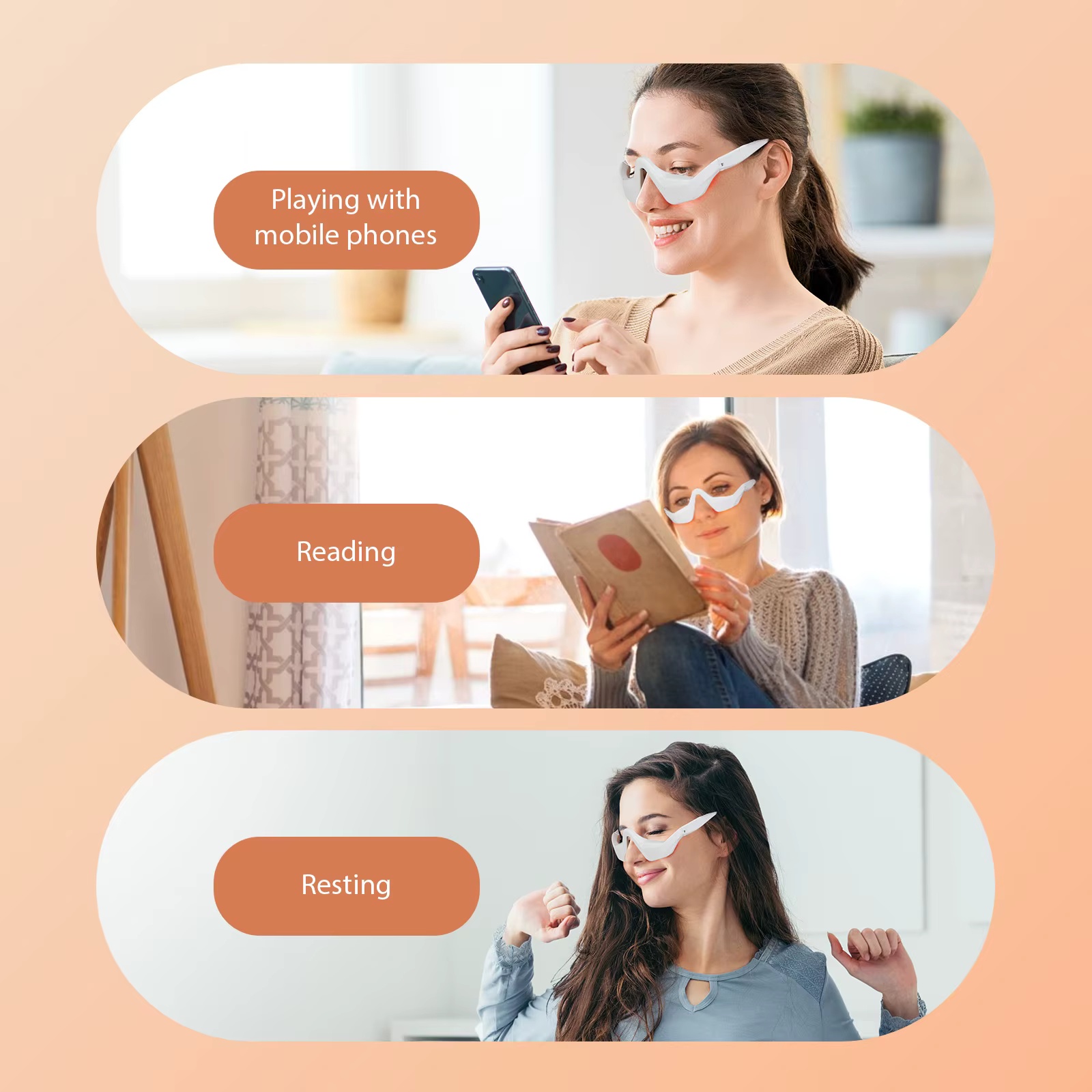 Gafas Masajeadoras de Ojos con - Light Therapy Glasses reseña y precio