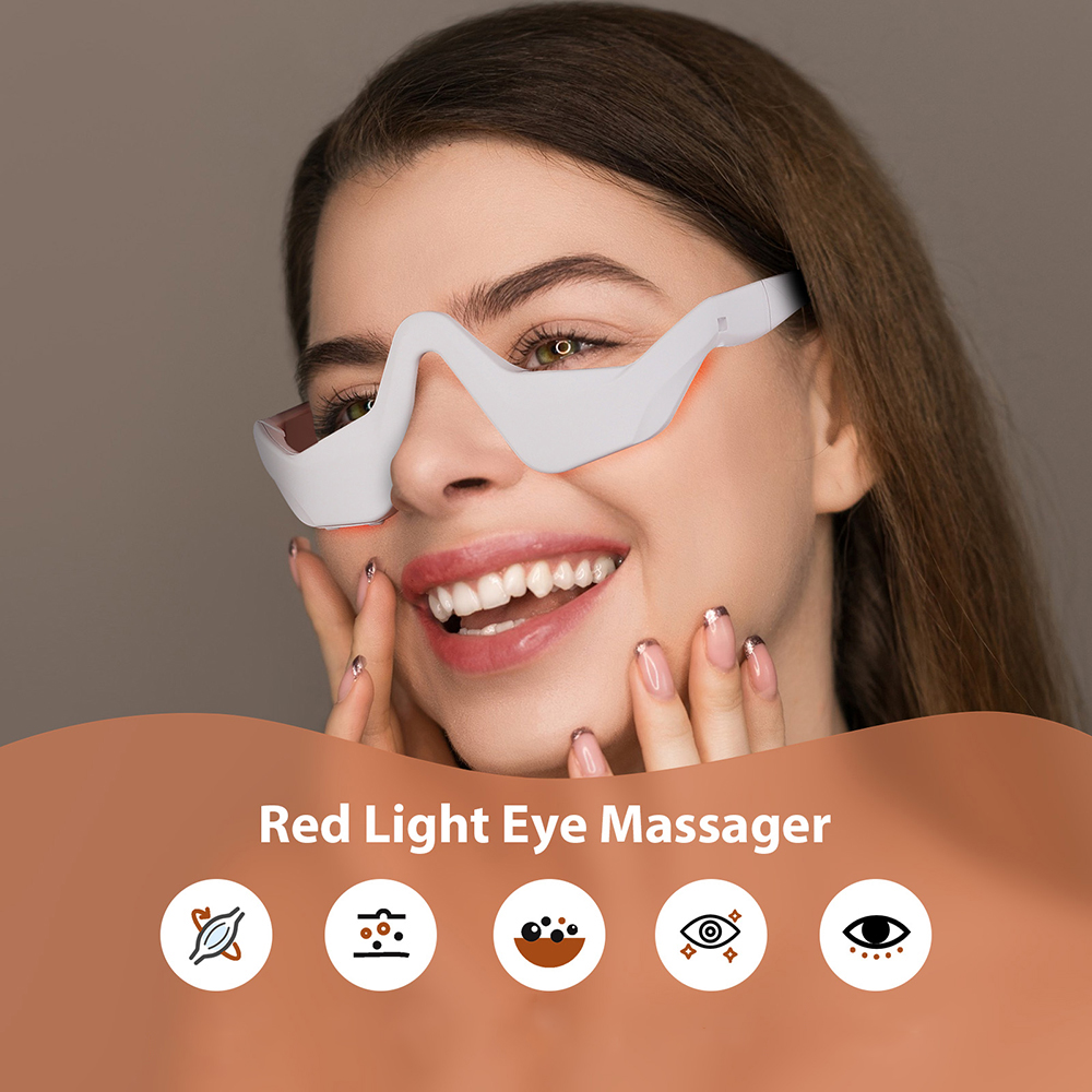 Masajeador de Ojos 3D, Masajea - Light Therapy Glasses reseña y precio